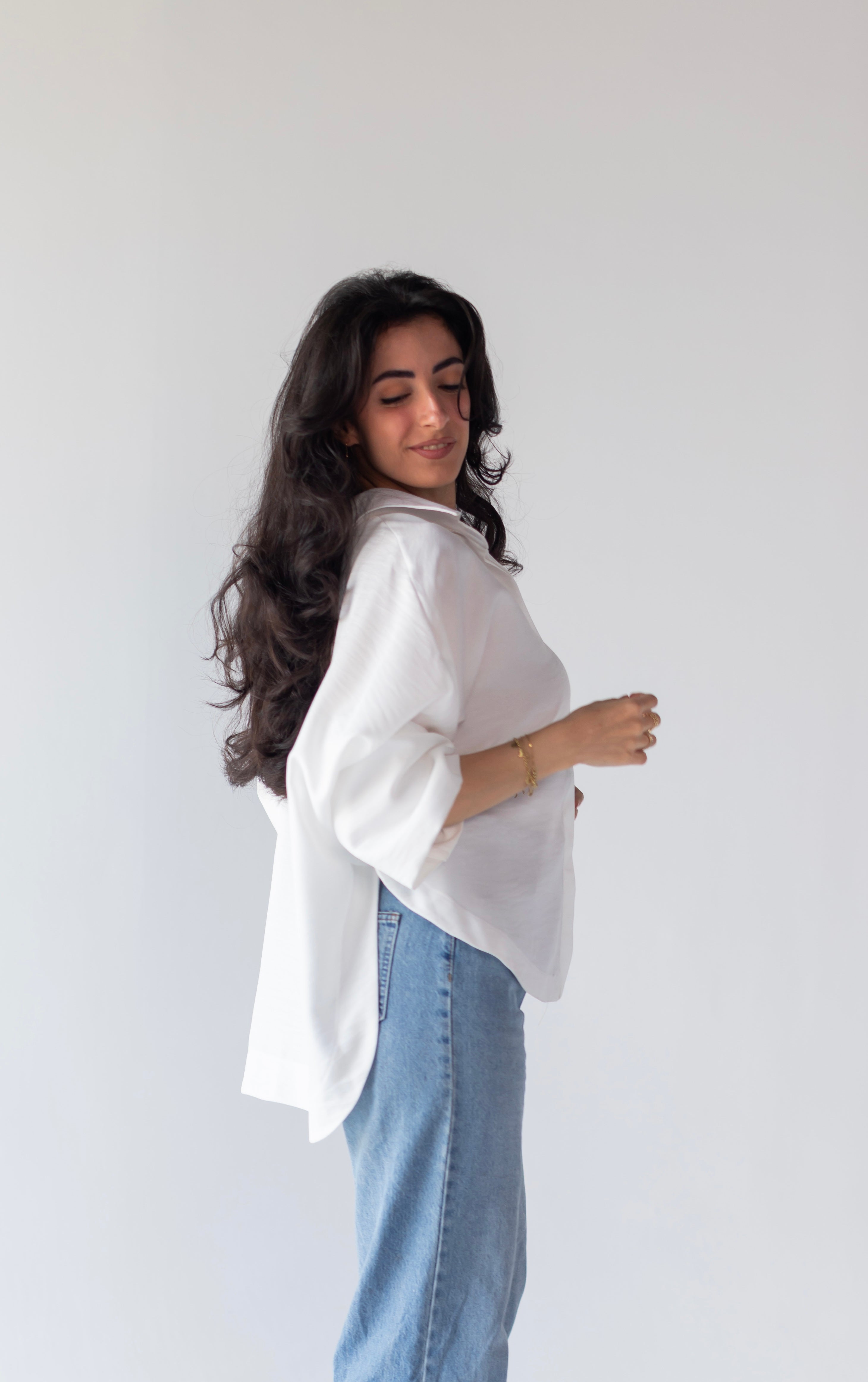 White Oversized Shirt