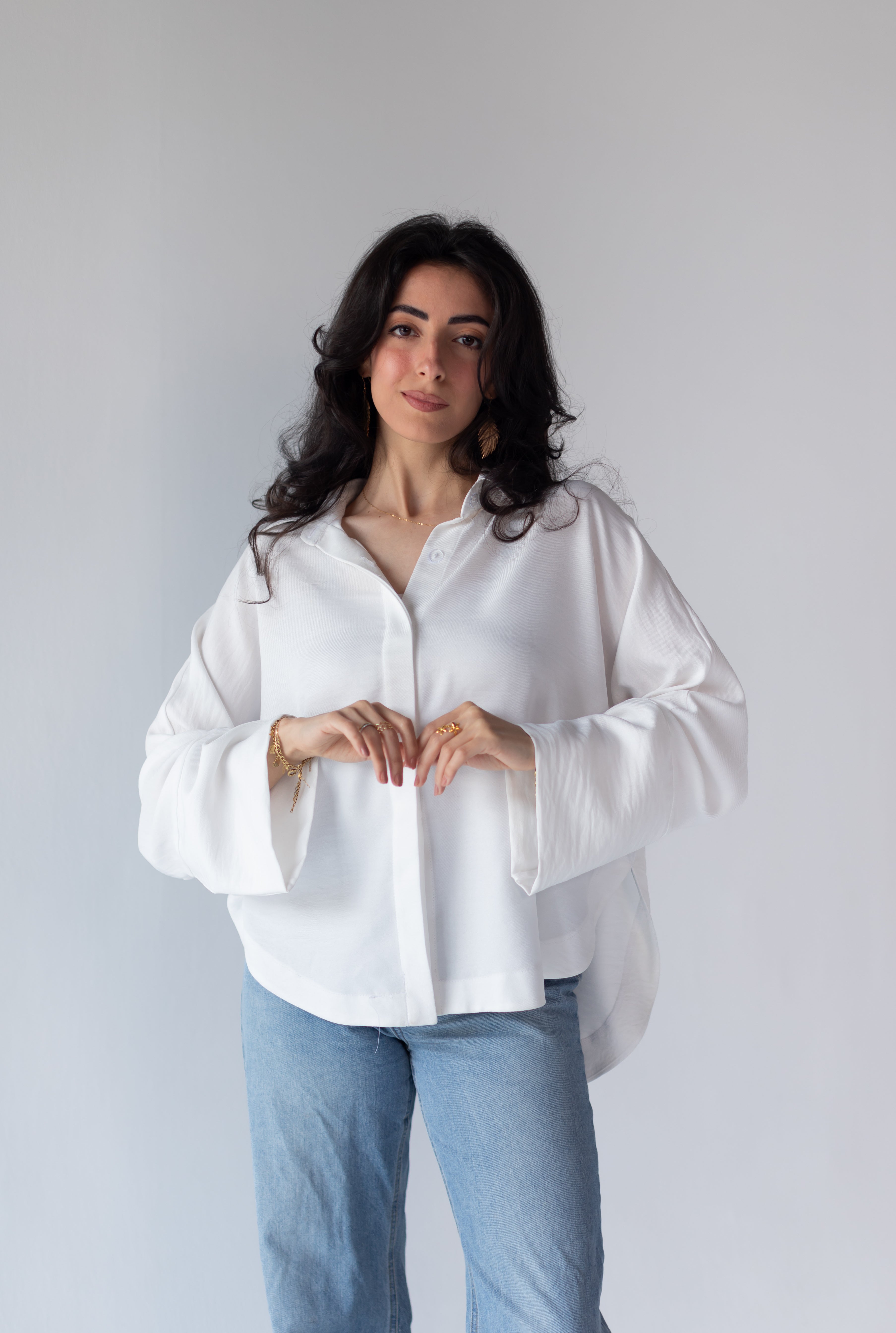 White Oversized Shirt