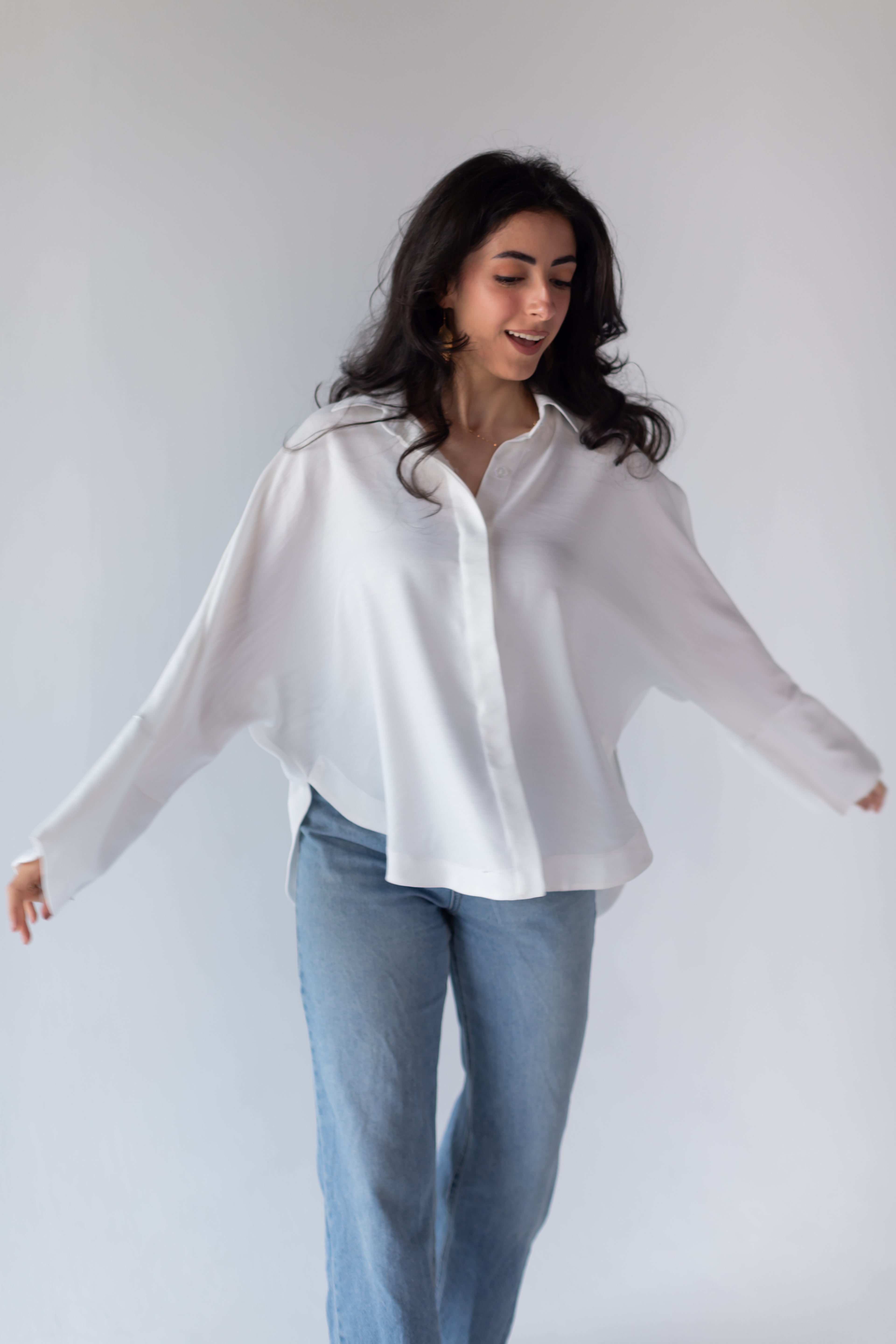 White Oversized Shirt