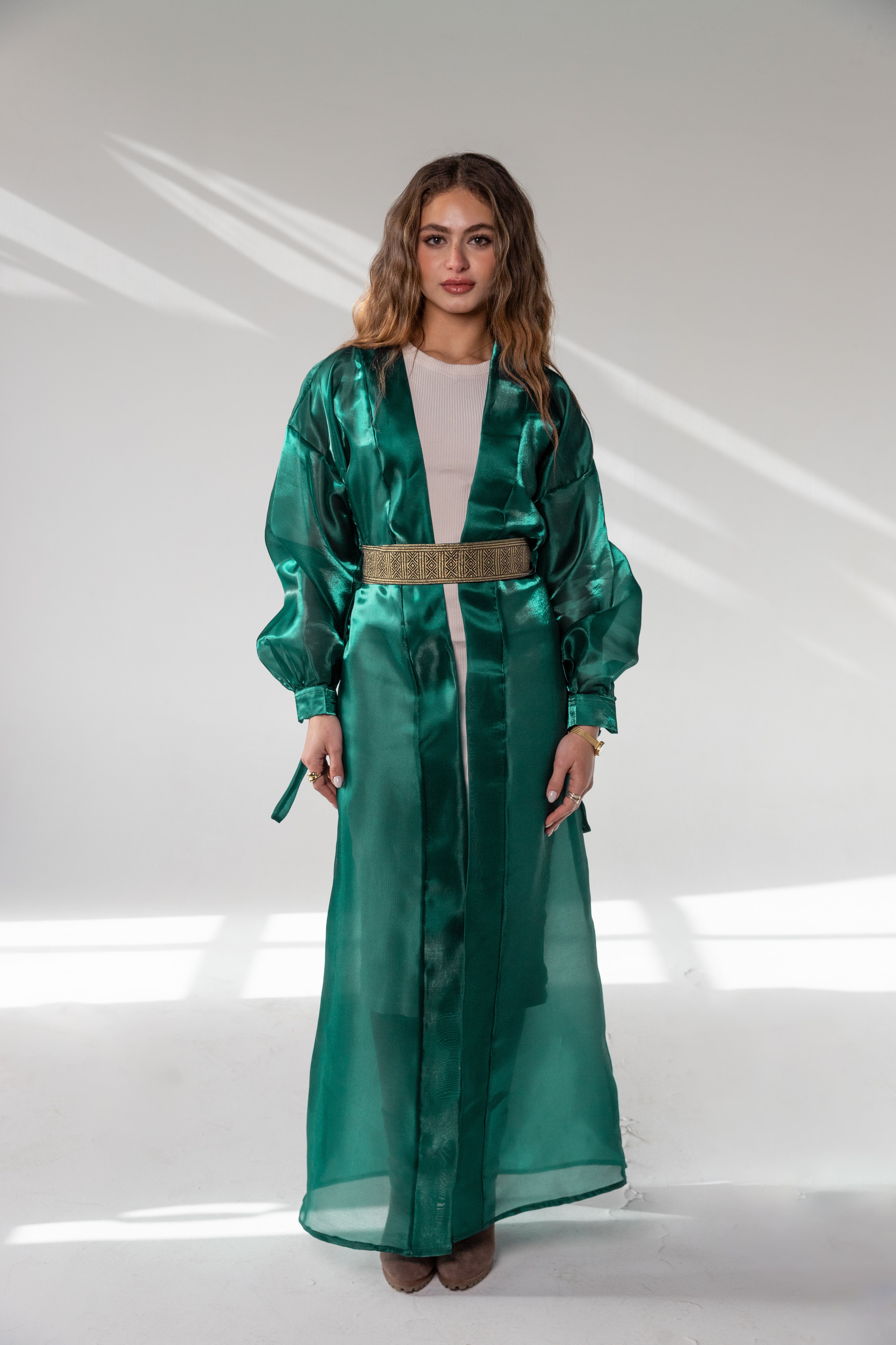 Emerald Green Kaftan