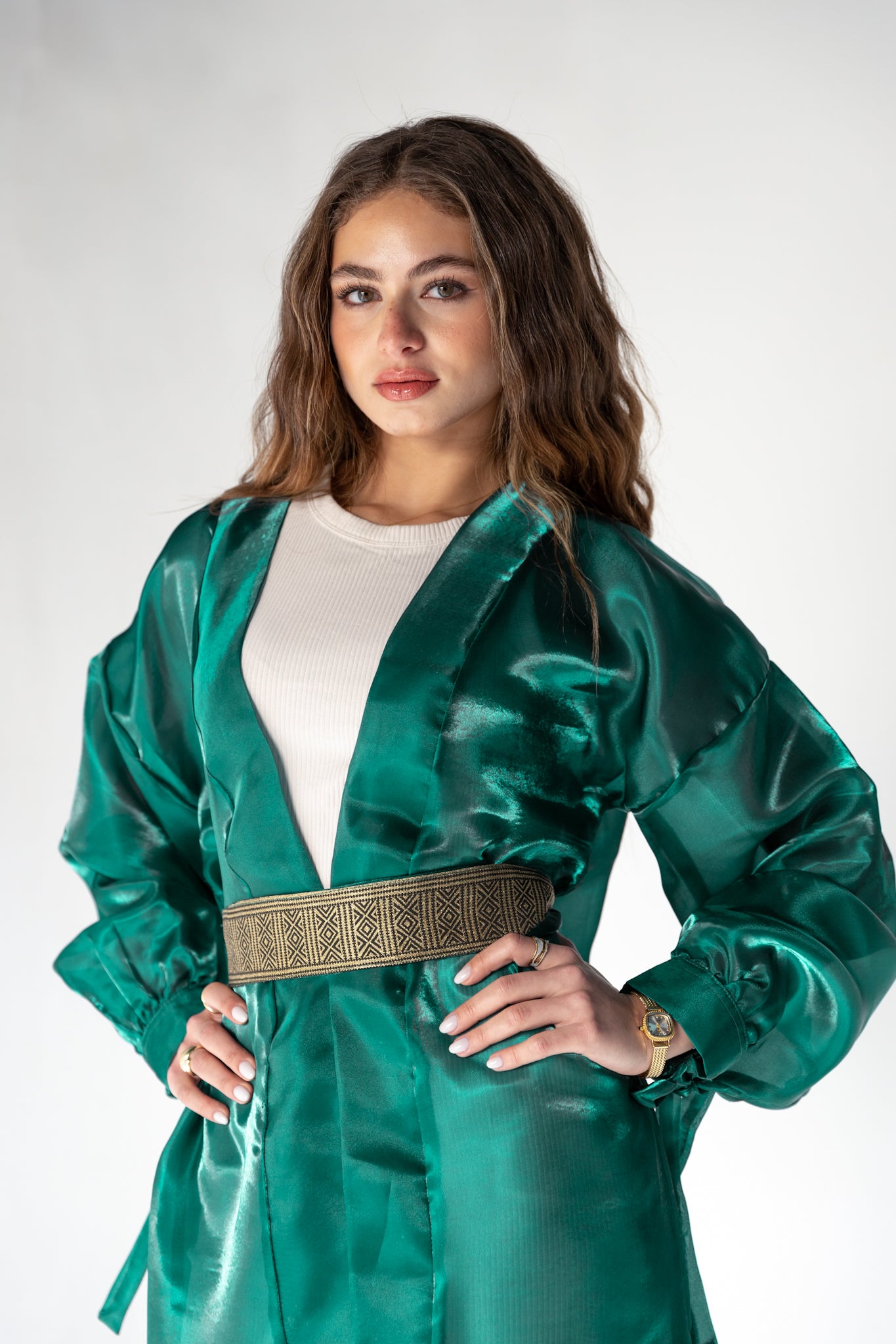 Emerald Green Kaftan